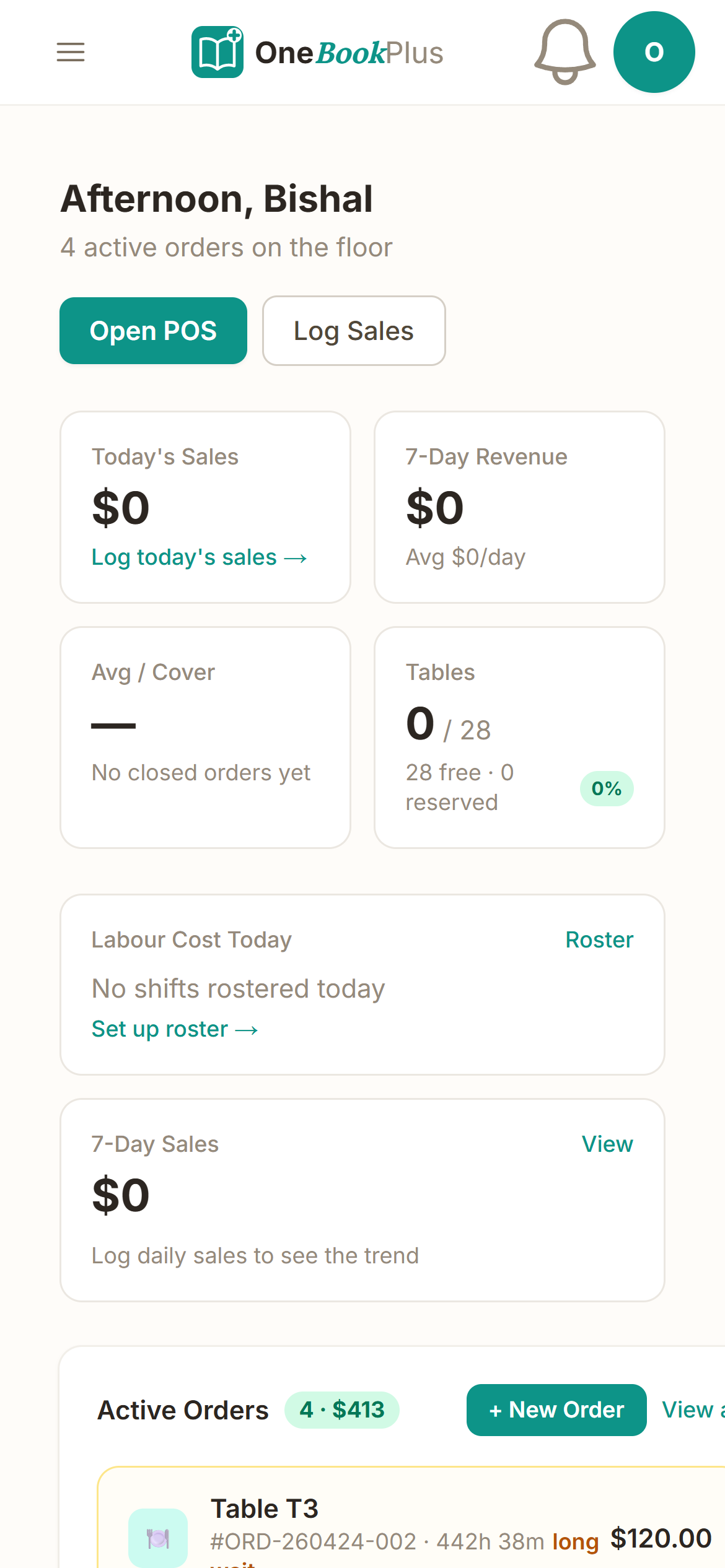 Tutors booking demo screenshot